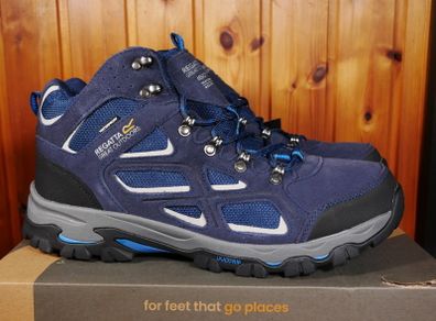 Regatta Tebay Navy/Ox Blue uk 11 (46) New Waterproof Boots