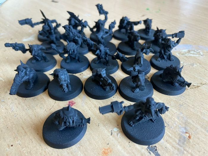 warhammer 40k Ork Gretchin mob