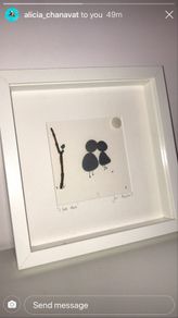 custom made Sea glass & Pebble pictures