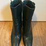 Una Healy Green Leather heeled boots 6 Image 6