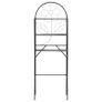 Toilet Rack Black 60x33x174 cm Image 2