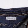 Yessica Dark Wash Indigo Denim Pleated Mini Skirt 10UK/38EU Image 2