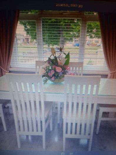 Table and chairs