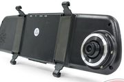 Rear-View Mirror Data Recorder 4.3" HD Dual Camera