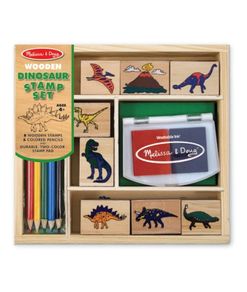 New Melissa & Doug Dinosaur Stamp Set