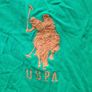 U.S. Polo Assn green Polo T Shirt medium M Image 2