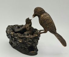Bird & Babies - Bronze