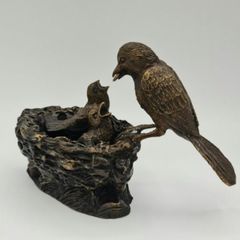 Bird & Babies - Bronze