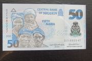 Nigeria 2020.50 Naira.Polymer/Plastic.Uncirculated Banknote.