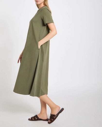 BRAND NEW Cotton Rich Jersey T-shirt Dress: Small  Oversized  Relaxed fit: Small - Suit 8-12