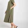 BRAND NEW Cotton Rich Jersey T-shirt Dress: Small  Oversized  Relaxed fit: Small - Suit 8-12 Image 3