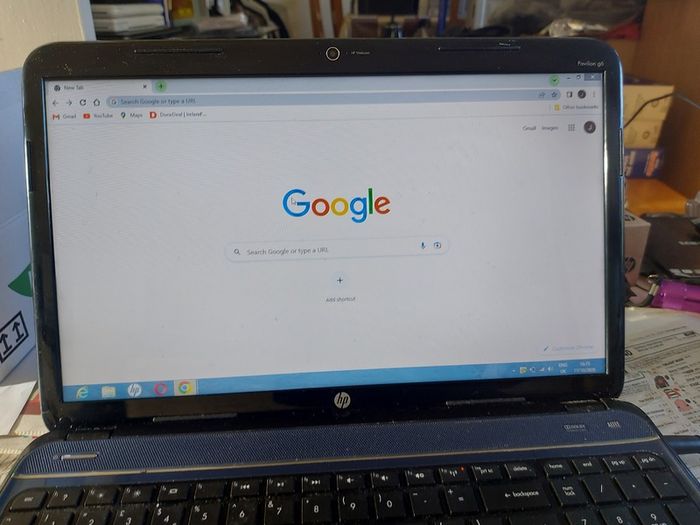 HP Pavilion G6, Intel Core i3-3110M, 2.4GHz, 6GB Ram, Windows 8, Opera, Chrome and VLC