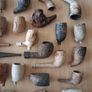 Lot of vintage clay pipe bowls Image 3