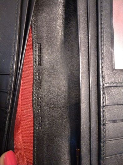 Designer wallet by Bally