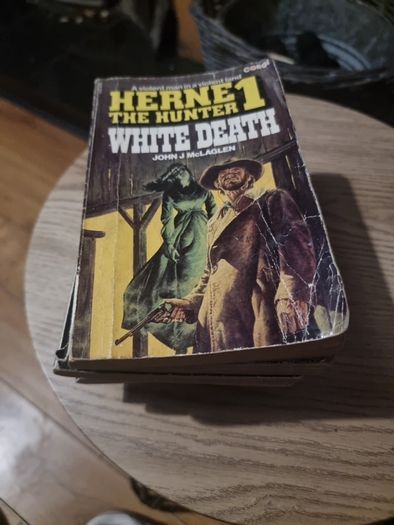 Herne the Hunter. 1980's Corgi Western books. Job lot of seven books