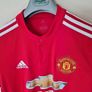 2017 adidas man utd home Size medium ptp 21" in excellent condition Image 3