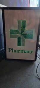 Pharmacy led sign one sided