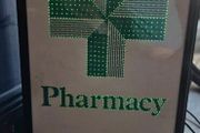 Pharmacy led sign one sided