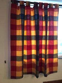 Pre-loved tab-top Curtains