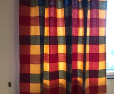 Pre-loved tab-top Curtains