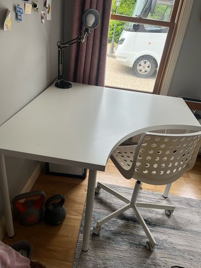 Free Ikea Desk + Chair