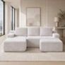 Softy Compressed Modular Sofa c/w Chaise & Ottoman Image 7