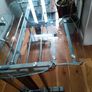 glass computer table Image 4
