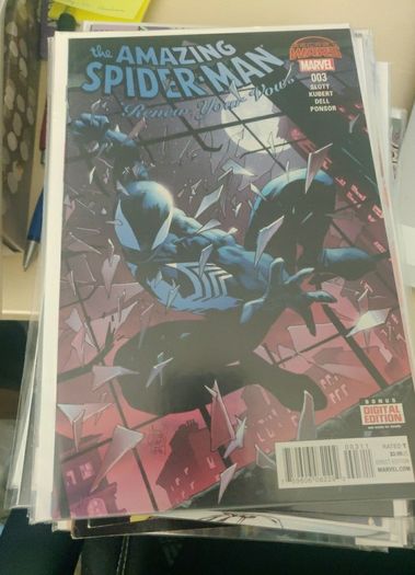 Spiderman comics 3 euro each