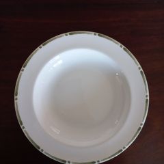 2 x pasta plates Barbara Barry Boxwood Wedgwood Bone China