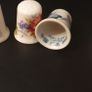 Collection of Flower Themed Thimbles Image 7
