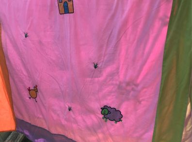 Girls bed cover