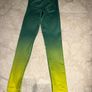 New Nike Pro Women's Leggings in Green/ Yellow - size small Image 2