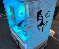 White Gamer Ryzen 5 RTX 4060 Gaming PC