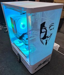 White Gamer Ryzen 5 RTX 4060 Gaming PC