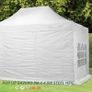 Heavy Duty Pop Up Gazebo Steel 40mm Hex 3m x 4.5m Image 7