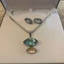 James Mary Kelly (JMK) Silver Pendant & Earrings Image 6
