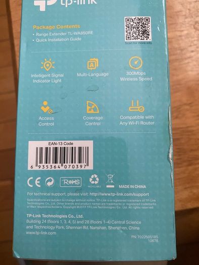 TP-link Range Extender TL-WA850RE