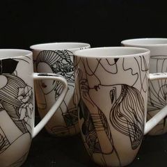 Retro Coffee Cups