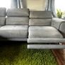 L right facing sofa grey fabric Image 2