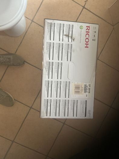 Ricoh Printer never opened