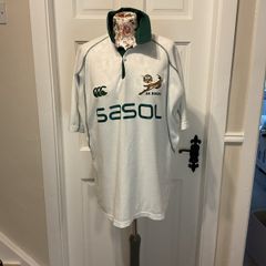 South Africa retro ruby jersey Canterbury size large