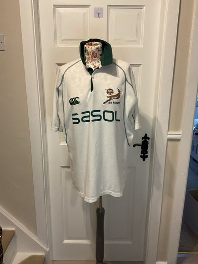South Africa retro ruby jersey Canterbury size large
