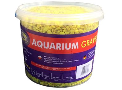 Aqua Nova NCG-5 Fluo Yellow Coloured Gravel Bucket 5kg