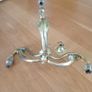 Antique Brass Ceiling Light Image 3