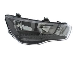 Audi A1 headlights