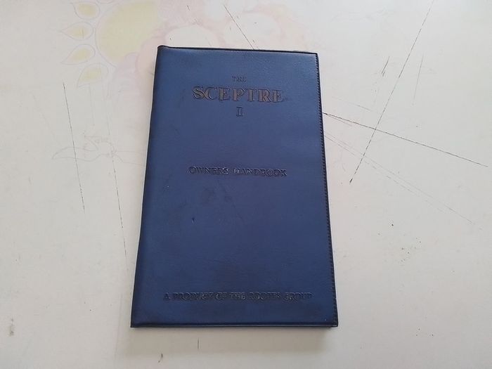 Rootes Septre 2 Handbook.