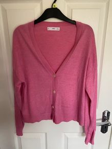 Mango Soft pink cardigan