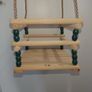 Wooden baby swing seat Image 4