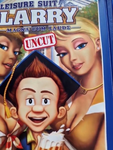 Leisure Suit Larry Magna Cum Laude UNCUT Edition PlayStation2 Ps2 Games Original