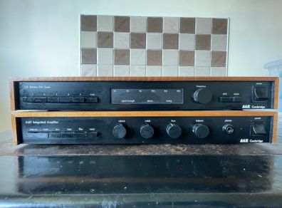 Vintage A&R Cambridge A60 Amplifier & T21 Tuner